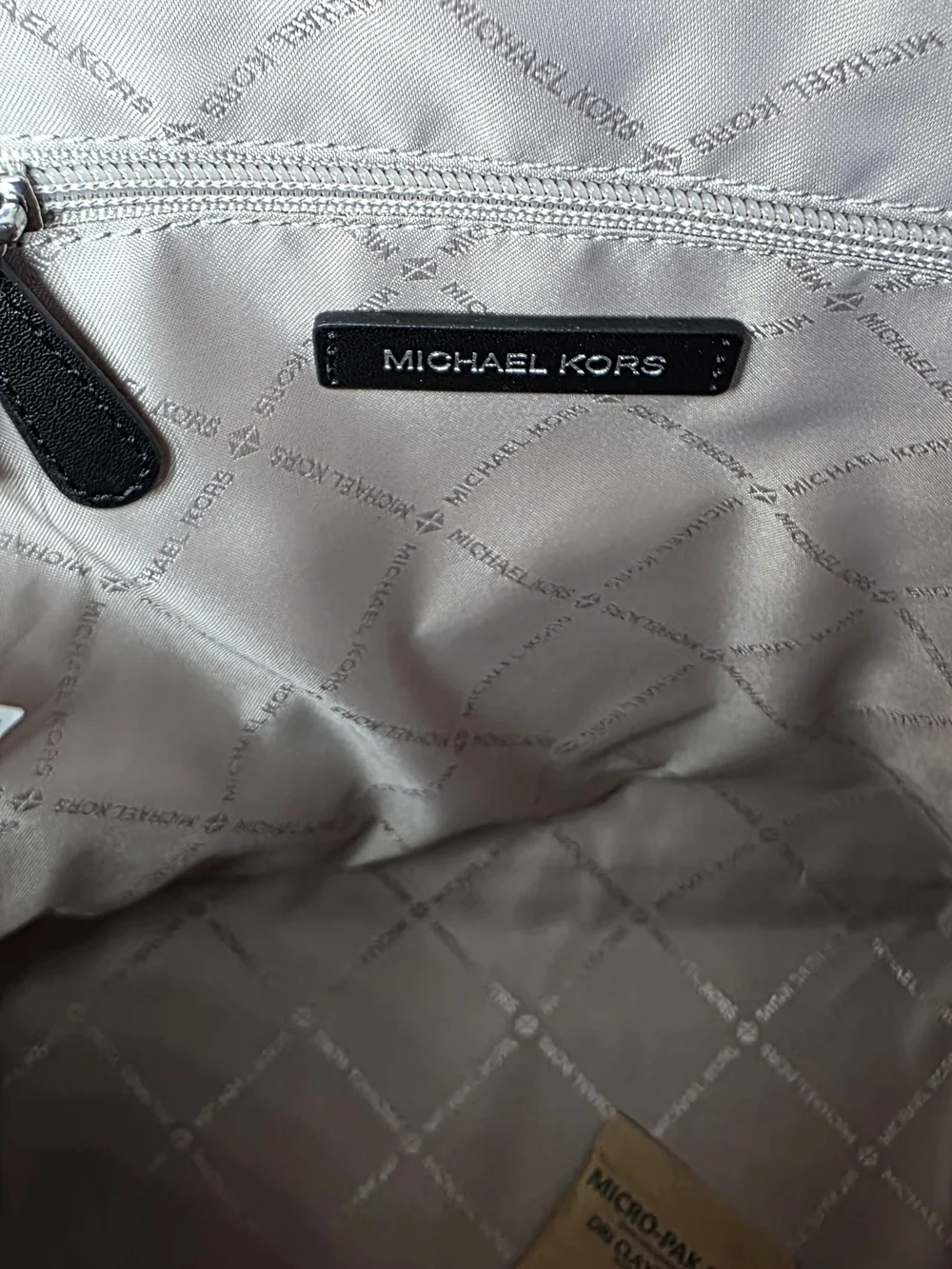 Michael Kors Rhea Medium Backpack in Optic White Multi Colorblock - Picture 6 of 10